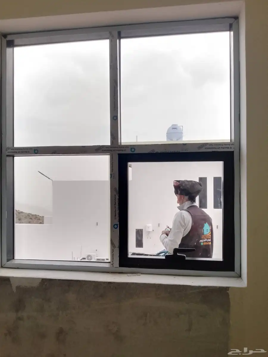 المنيوم مطابخ درايش واجهات استركشر سكريت ابواب مغاسل رخام ا 4