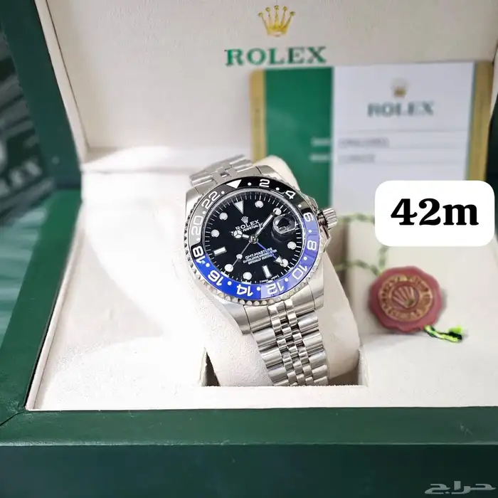 ساعه رولكس رجالي جي ام تي اوتوماتيك 1