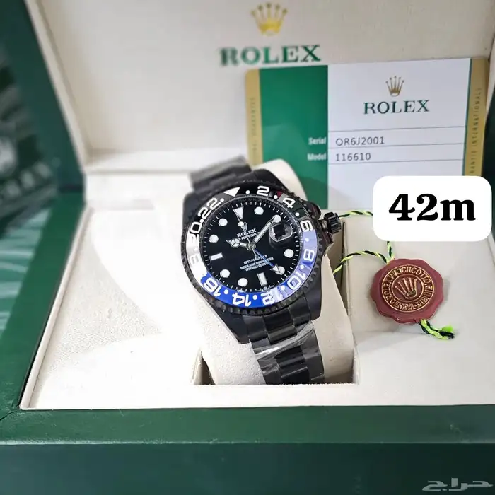 ساعه رولكس رجالي جي ام تي اوتوماتيك 6