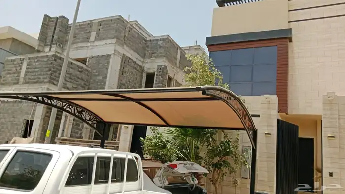 تركيب وتوريد مظلات سيارات شكل حديث 6