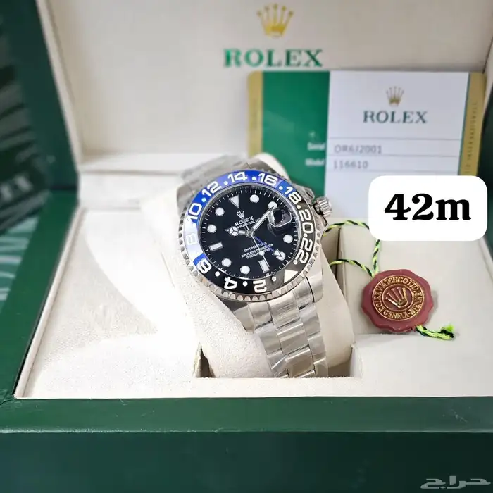 ساعه رولكس رجالي جي ام تي اوتوماتيك 3