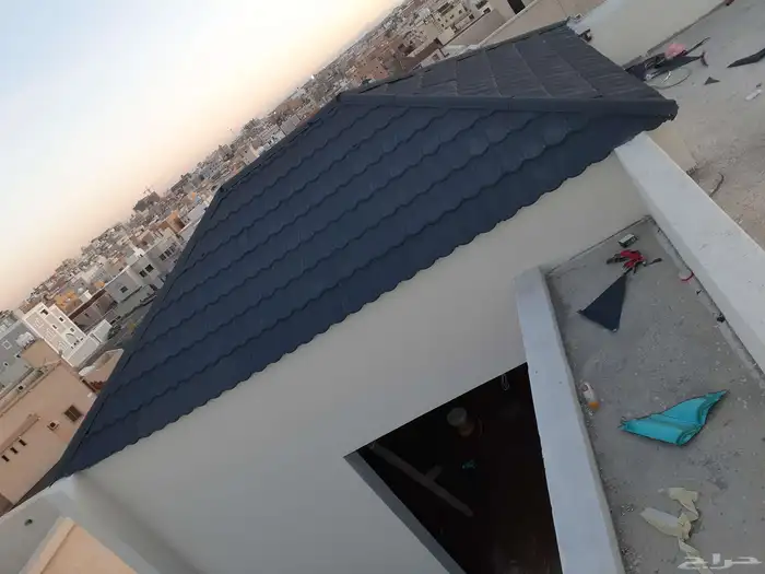 بيوت شعر تلبيس قماش قرميد 0