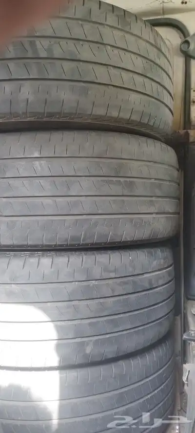 طقم كفرات برجستون مره نظيف خاليه من العيوب عاشرط تركب على كا 2