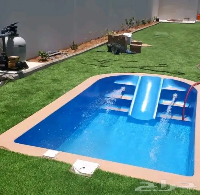مسابح فايبر جلاس وفني مسابح جميع ما يخص بركه السباحه 0