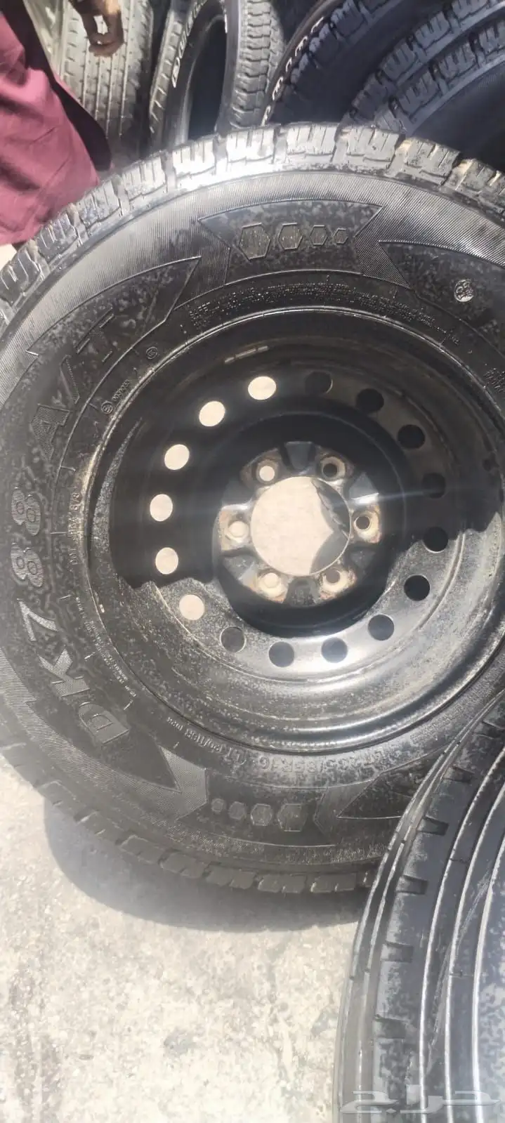 جنوط هلل معا كفرات مقاس 235 85 16 4