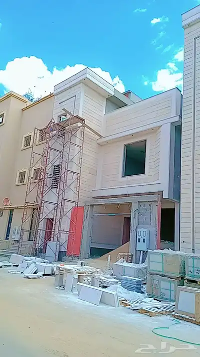 مقاول حجر رخام ميكانيكي بورسلان حجر رياض طبيعي ديكورات وجهات 22