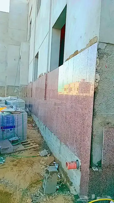 مقاول حجر رخام ميكانيكي بورسلان حجر رياض طبيعي ديكورات وجهات 24