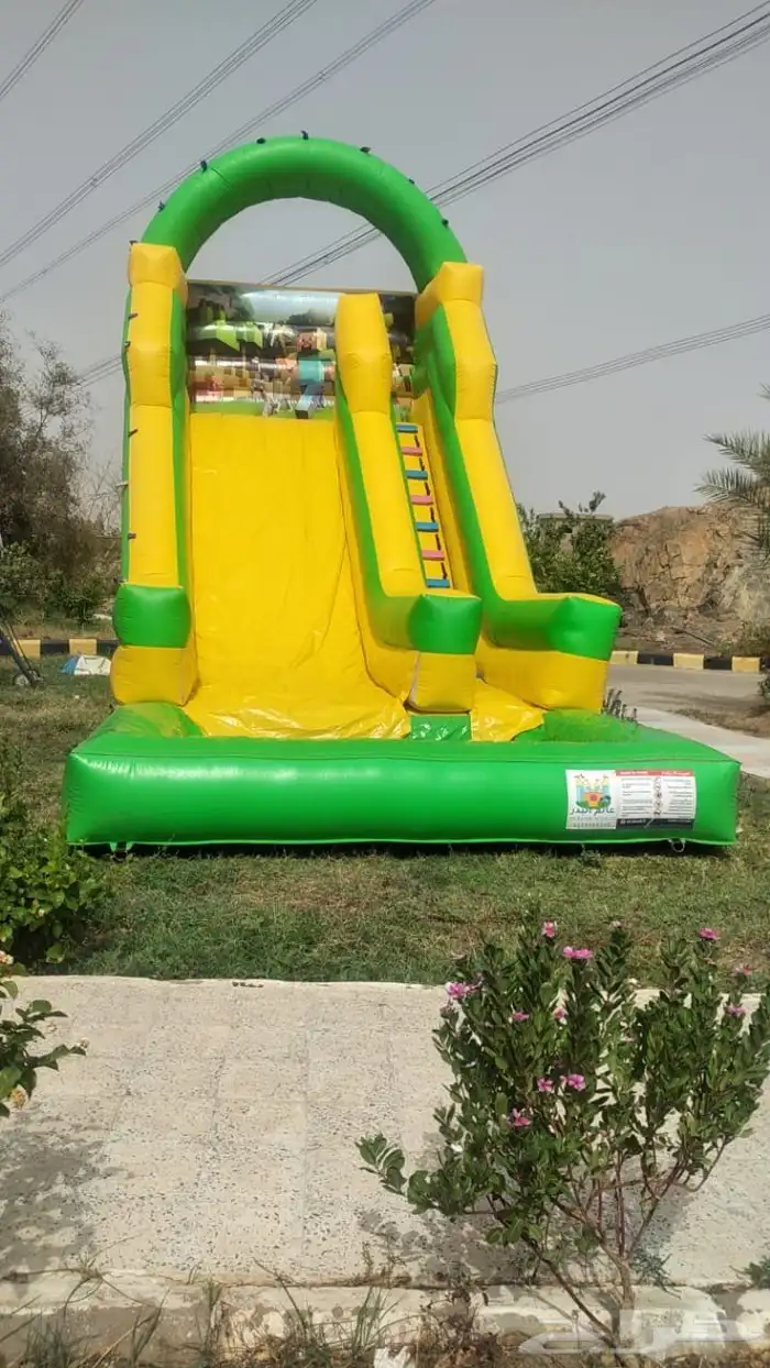 العاب هوائية وزحاليق ونطيطات وملاعب صابونيه ملعب جدة_مكه 9