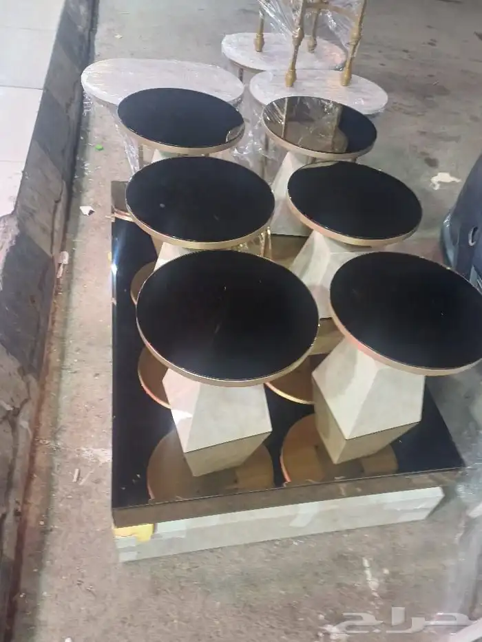 طاولات جهزه وتفصيل حسب اطلب طاولات كنب طاولات ارضي 5