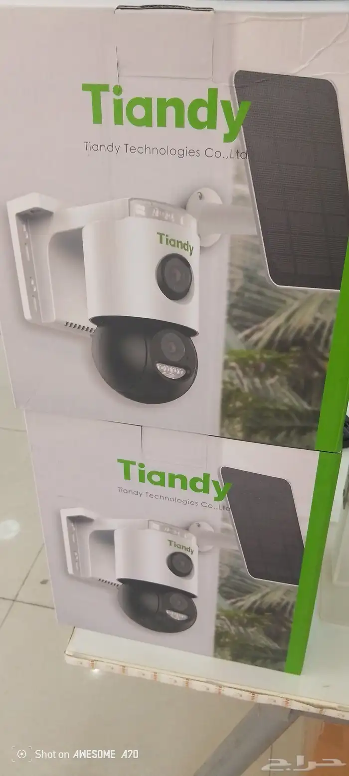 كاميرات مراقبة تعمل ب الطاقة الشمسية واقفال ذكية 0