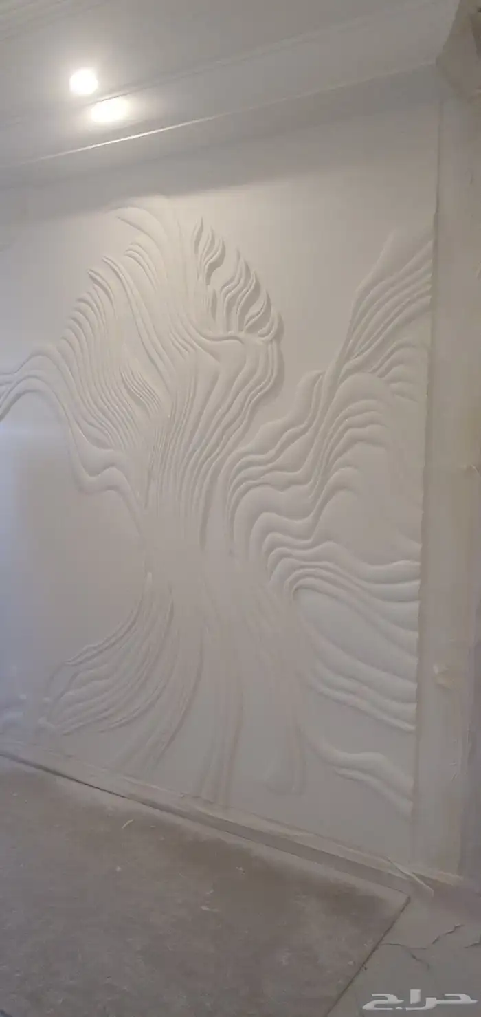 نحت وتصميم لوحات جدارية وديكورات داخلية 3d ماكينة cnc 1