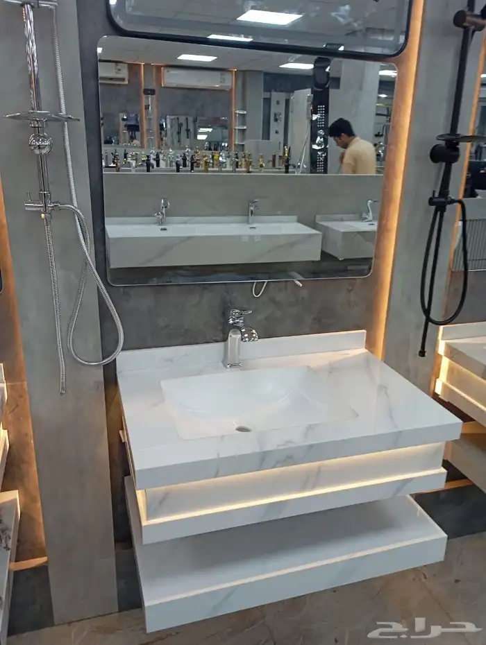 مغاسل بورسلان فخمة مقاومة للماء جودة عالية 5