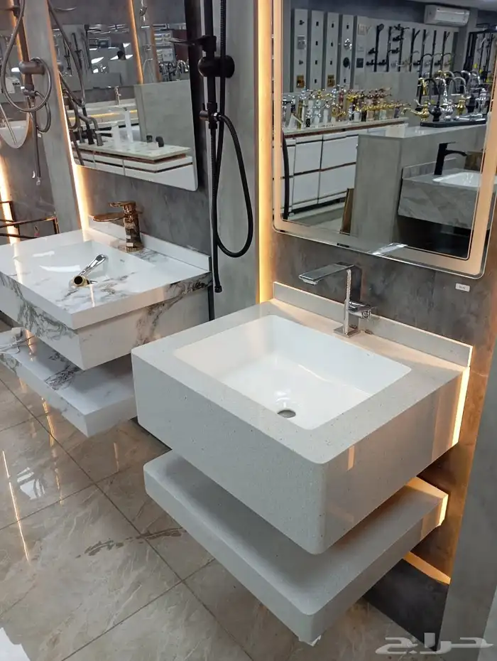 مغاسل بورسلان فخمة مقاومة للماء جودة عالية 14