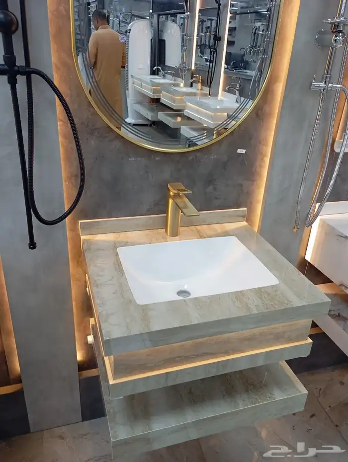 مغاسل بورسلان فخمة مقاومة للماء جودة عالية 4