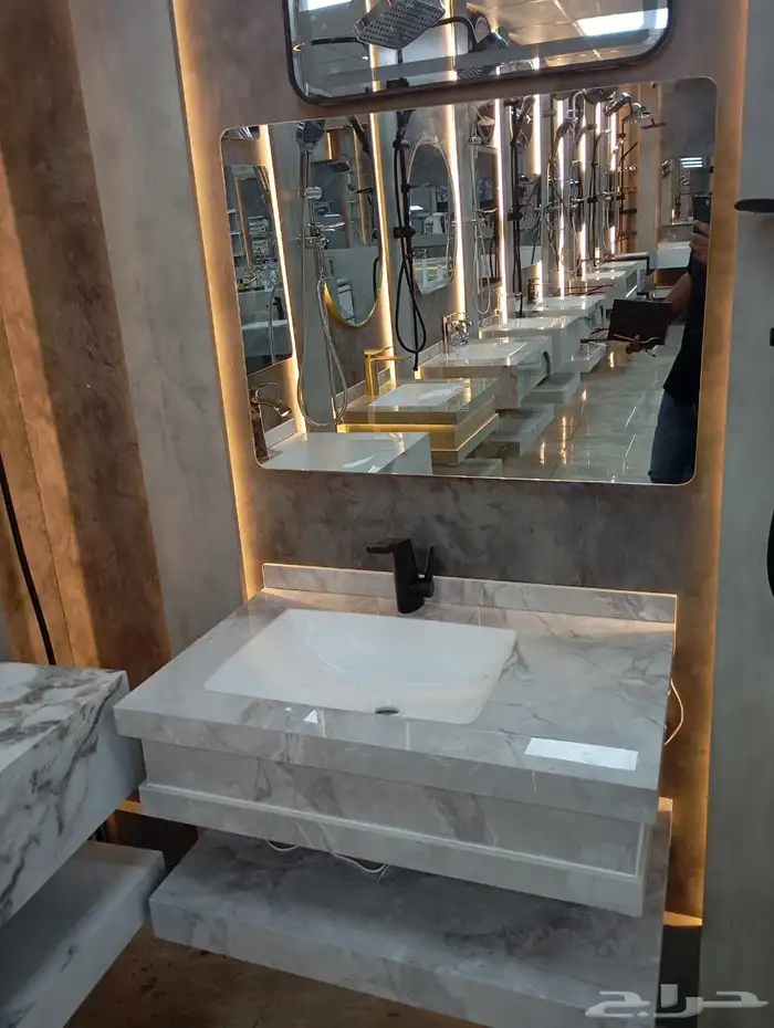 مغاسل بورسلان فخمة مقاومة للماء جودة عالية 7