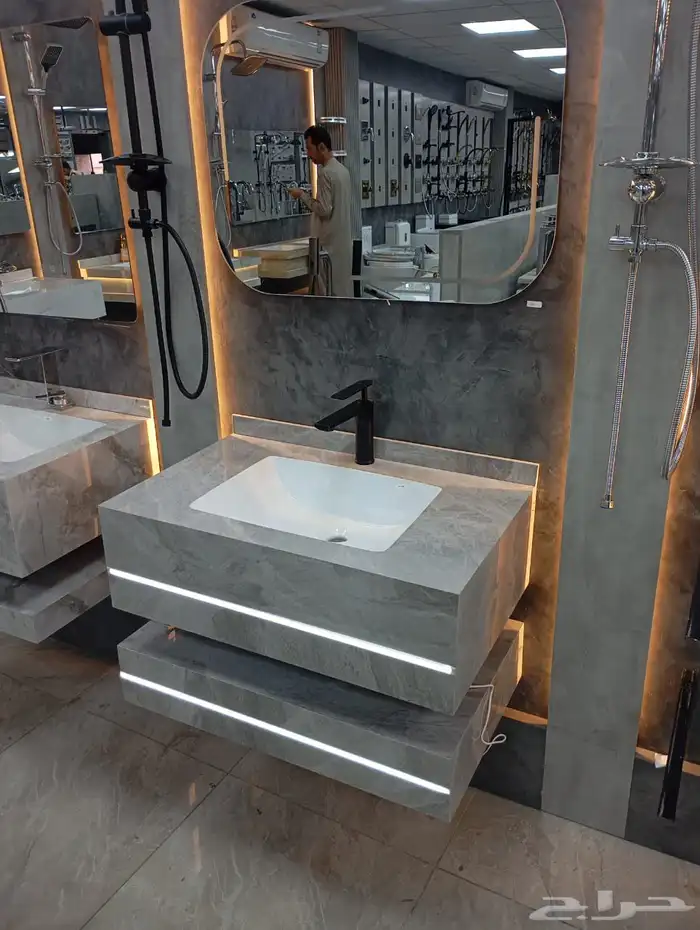 مغاسل بورسلان فخمة مقاومة للماء جودة عالية 2