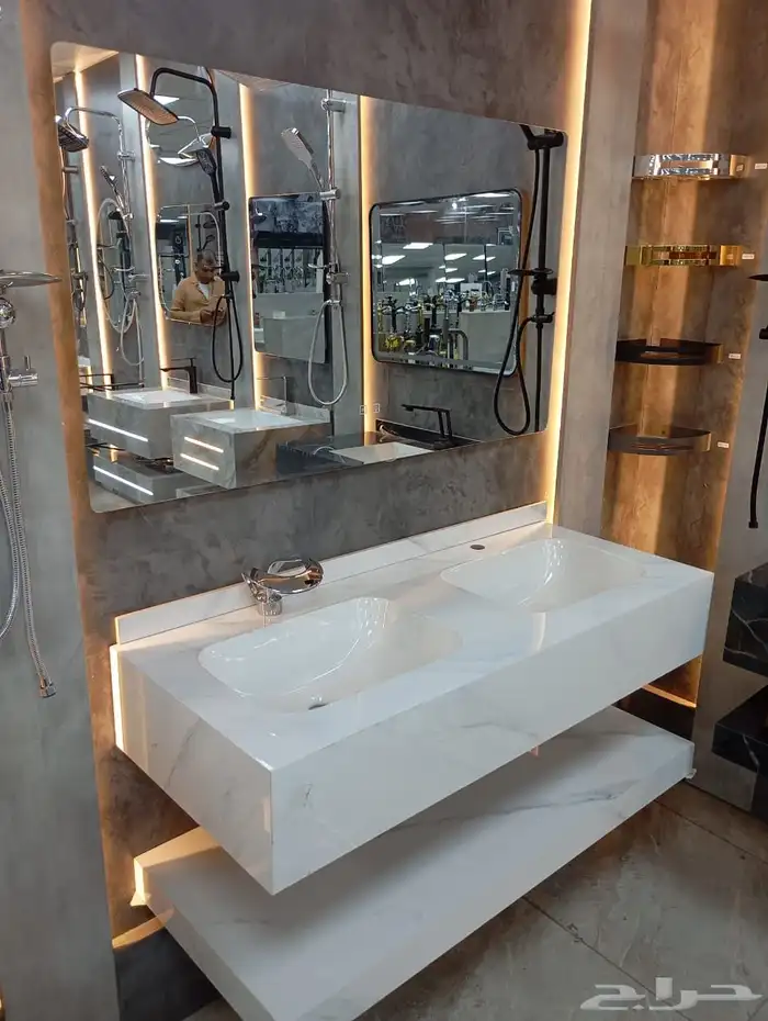 مغاسل بورسلان فخمة مقاومة للماء جودة عالية 16