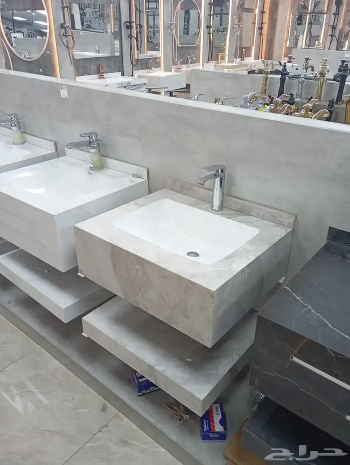 مغاسل بورسلان فخمة مقاومة للماء جودة عالية 17