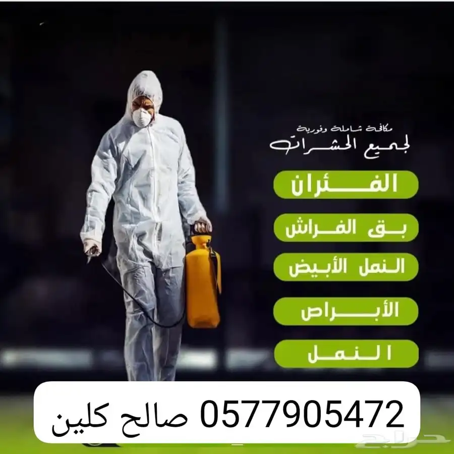 شركة رش حشرات بجدة مكافحة حشرات نمل عثة صراصير الفئران البق 0