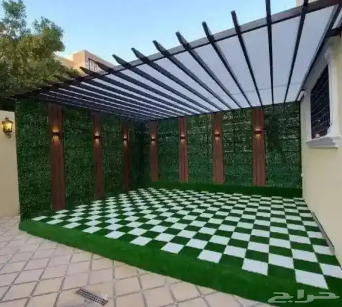 مظلات مواقف للسيارات 4