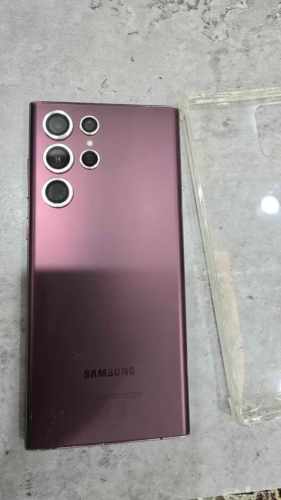 s22 ultra سامسونق 512 مكسورة شاشته 1