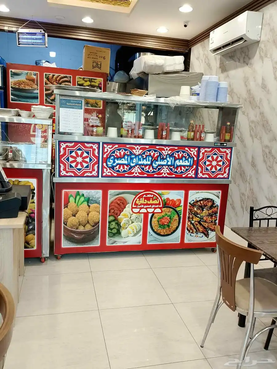اثاث مطعم وحجر فلافل 8