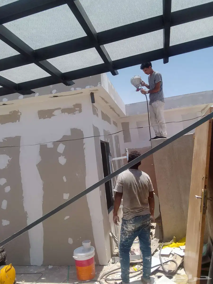 تركيب ساندوتش بانل بناء ملاحق 9