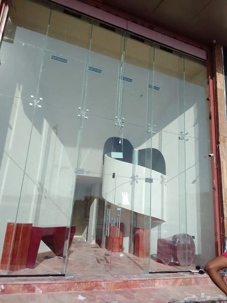 زجاج سكريت واجهات ابواب دربزين المنيوم 8