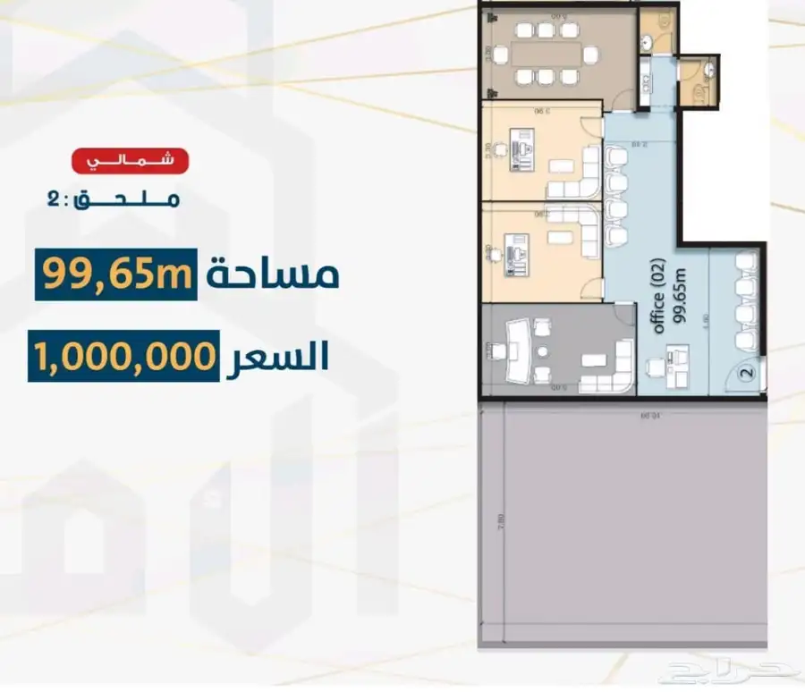 مكاتب إدارية للبيع جدة حي الرويس 12
