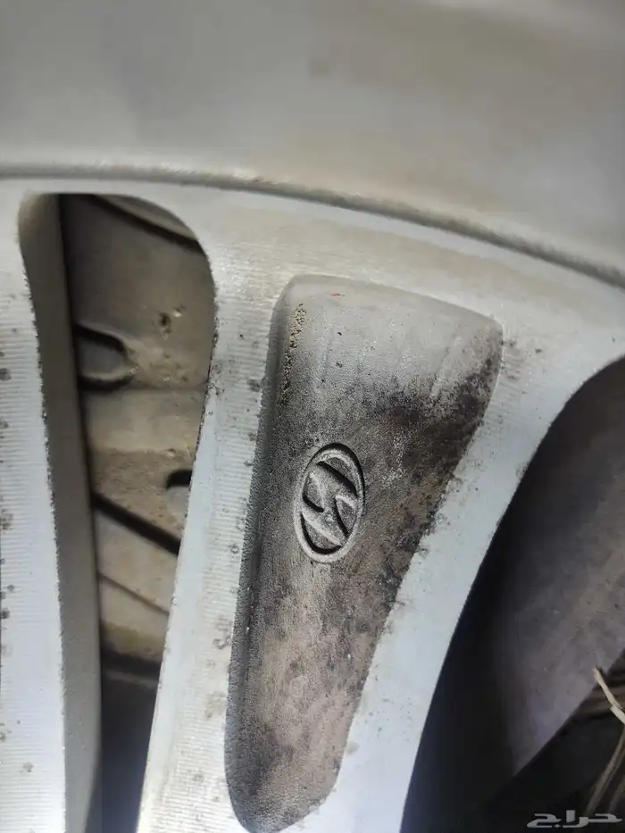 جنوط كروم سوناتا 2012 مقاس 17 اصليه استعمال بسيط جدا 3