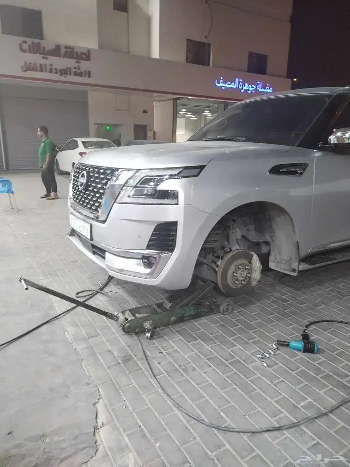 صدام باترول صدام نيسان باترول قطع ترهيم نيسان باترول قطع فتك 9