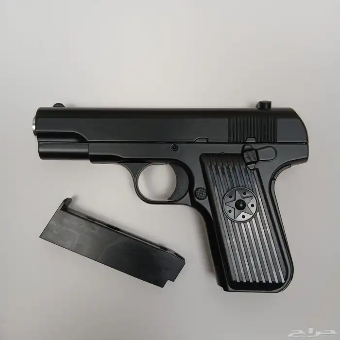 مسدس خرز حديد TT نسخة واقعية   مع المحزم 2