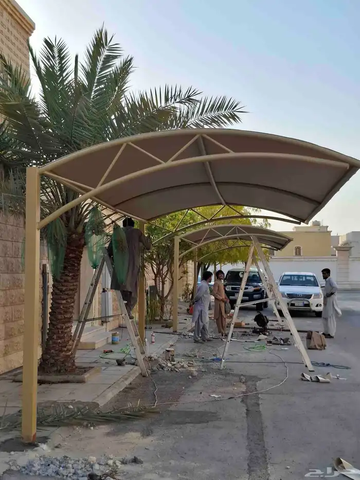 مظلات سيارات وسواتر منزليه 0