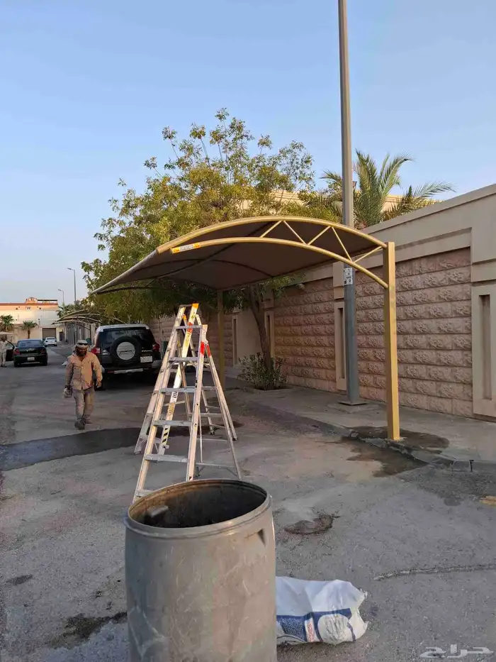 مظلات سيارات وسواتر منزليه 4