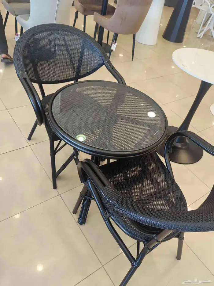 طاولات كوفي .. طقم طاولات مع كرسيين 5