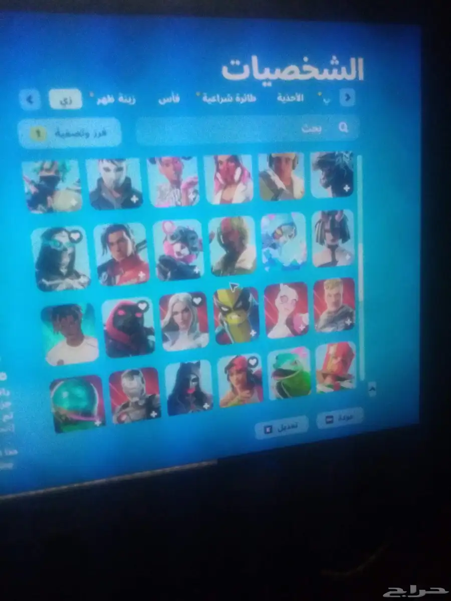 حساب فورت نايت حق معرفين ومشتري فيه الباتل باس نبدأ السوم50 7