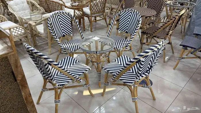 كراسي خيزران طبيعي 5