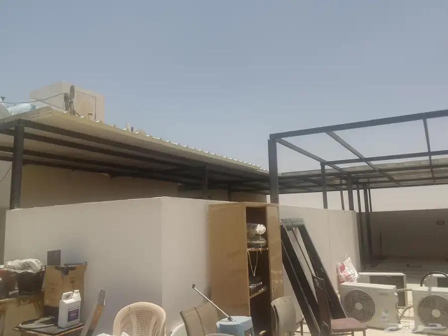 تركيب ساندوتش بانل بناء ملاحق 2