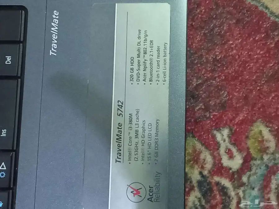 لابتوب acer 2