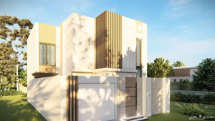 تصميم واجهات فلل عصريه 3