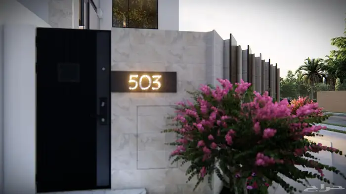 تصميم واجهات فلل عصريه 0