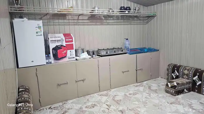 للبيع مطبخ مع دكة جاهز بالطاقة 6