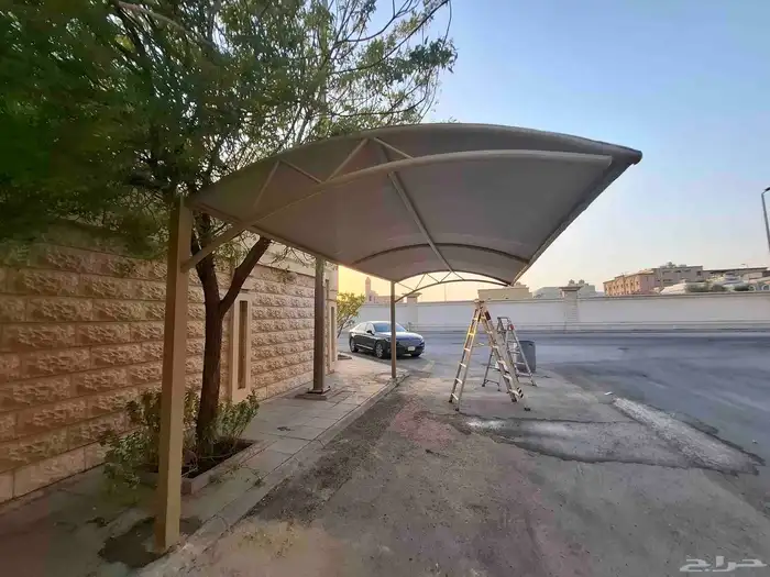 مظلات سيارات وسواتر منزليه 3