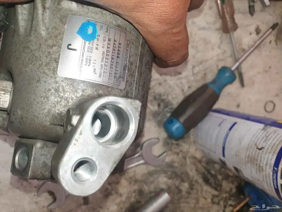 nissan sunny 2012 to 2018 ac compressor 2