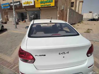 كيا بيجاس موديل 2022..للتنازل ممشي 109..اللون ابيض 1