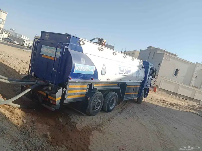 وايت سقس لتوصيل المياة الى جميع احياء تبوك وضواحيها خدمة 24س 10