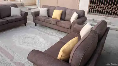 طقم كنب ايكيا 7 أشخاص فخم مودرن 7
