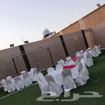 تاجير كنب كراسي وطاولات ومكيفات وجميع الحفلات متوفره 2