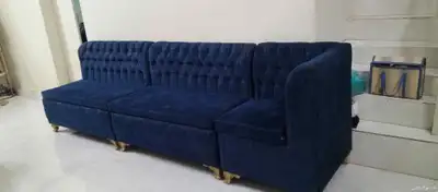 كنب 10 قطع شبه جديد 4