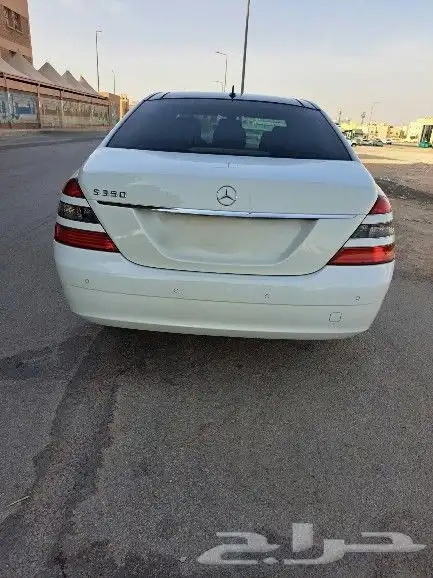 مرسيدس 2009 S350 عليها لوحة مميزة 4